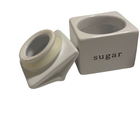 Crate&Barrel White Sugar and Cream Set - Picture 8 of 10